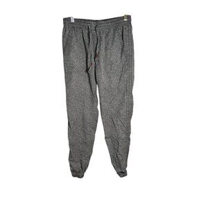 Anthropologie Black & White Polka Dot Drawstring Lounge jogger Pants XS